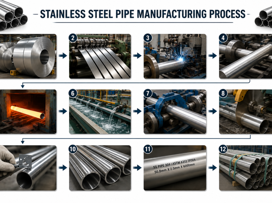 How Is Stainless Steel Pipe Manufactured?
